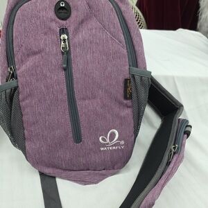 Waterfly Purple Sling Bag